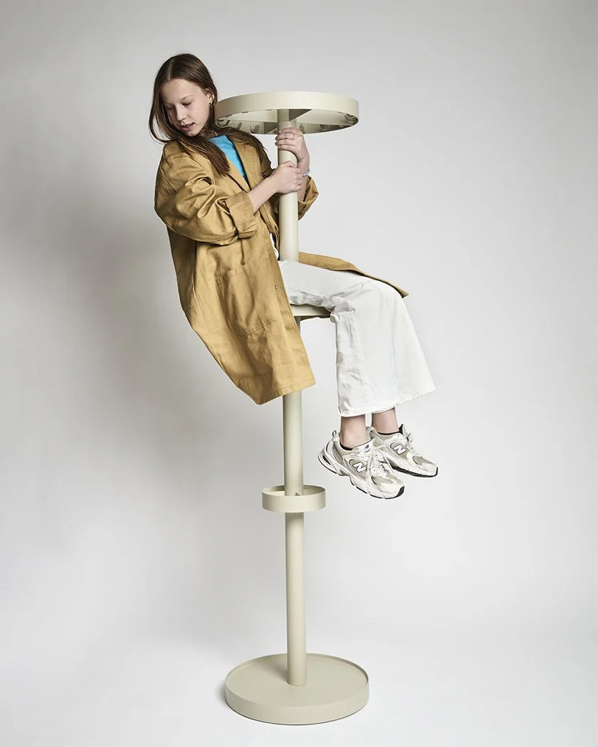 Boring Coat Stand, another view
